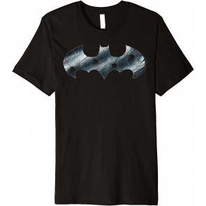 Batman Steel Logo T-Shirt