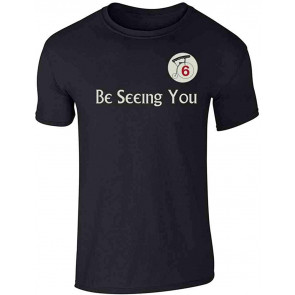 Be Seeing You Number 6 Cult Halloween Cosplay Graphic T-Shirt