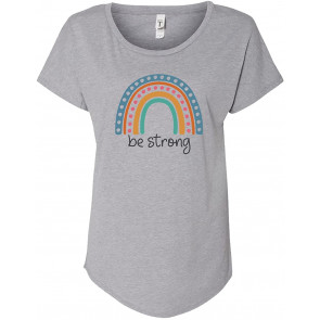 Be Strong Boho Rainbow Strength  T-Shirt