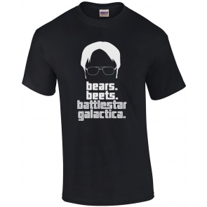Bears Beets Battlestar Galactica T-Shirt