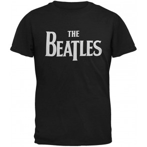 Beatles Solid Logo Slim Fit T-Shirt