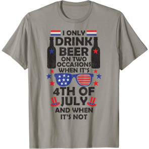 Beer 4th Of July T-Shirt