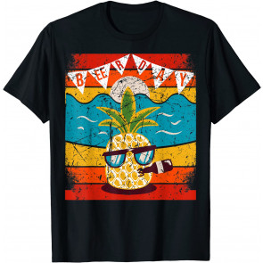Beer Day, Beach Pineapple And Sunglasses, Day Drinking T-Shirt