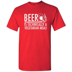 Beer Is A Vegetarian Meal T-Shirt