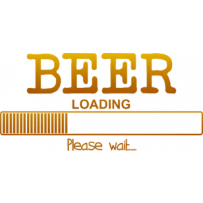 Beer Loading Gold T-Shirt