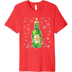 Beer Tree Christmas Drinking Xmas T-Shirt