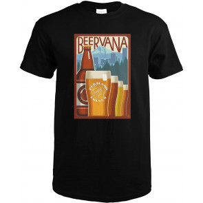 Beervana Vintage Sign, Portland, Oregon (Premium T-Shirt