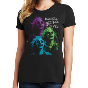 Beetlejuice Colorful Heads T-Shirt