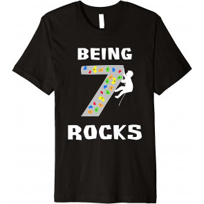 Being 7 Years Old Rocks T-Shirt