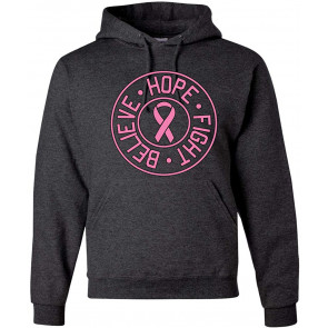 Believe Hope Fight Breast Cancer Awareness T-Shirt