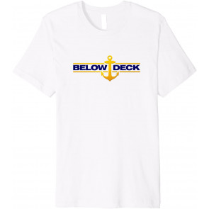 Below Deck Logo Slim-Fit T-Shirt