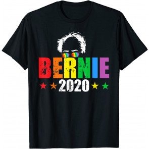 Bernie For President Cat Sunglasses Shades Sanders Political T-Shirt