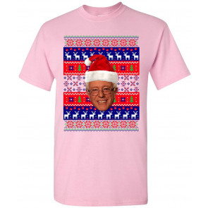 Bernie Sanders Bern Reindeer Ugly Christmas T-Shirt