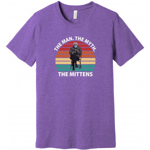 Bernie Sanders The Man The Myth The Mittens T-Shirt
