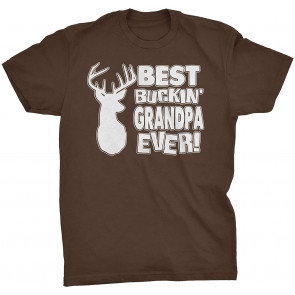 Best Buckin' Grandpa Ever - Fathers Day T-Shirt