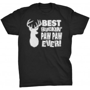 Best Buckin' Paw Paw Ever - Fathers Day T-Shirt