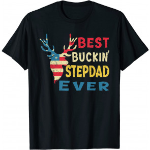 Best Buckin' Stepdad Ever  T-Shirt