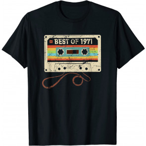 Best Of 1971 51 Year Old Bday Party Men Women 51st Birthday T-Shirt