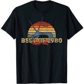 Best Of 1980, Vintage Best Of 1980 42nd Birthday Floating TV T-Shirt