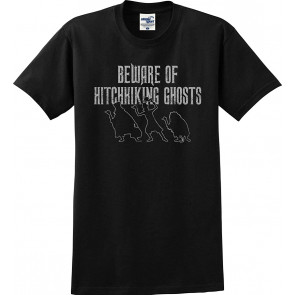 Beware Of Hitchhiking Ghosts Haunted Mansion T-Shirt