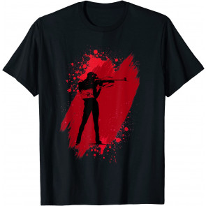 Biathlon Game Sport T-Shirt