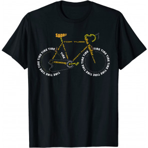 Bicycle Anatomy  T-Shirt