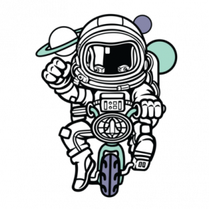 Bicycling In Space Astronaut Tshirt