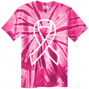 Big Breast Cancer Awareness Ribbon T-Shirt