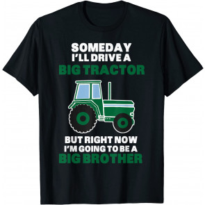 Big Brother Sibling Tractor  T-Shirt