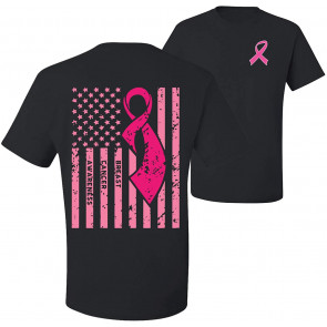 Big Or Small Save Them All Breast Cancer Awareness Front And Back T-Shirt