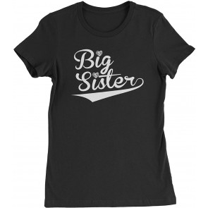 Big Sister Sibling Womens T-Shirt