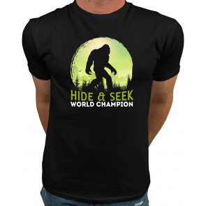 Bigfoot Hide And Seek Champion T-Shirt