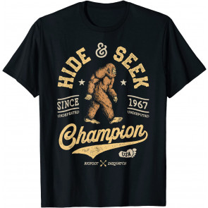 Bigfoot Hide And Seek Champion T-Shirt