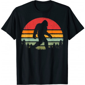 Bigfoot Retro Vintage 70s 80s Sasquatch Lovers Men Women T-Shirt