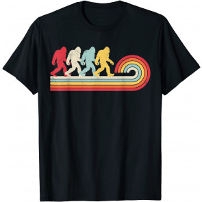 Bigfoot Retro Vintage 70s 80s Sasquatch Lovers Men Women T-Shirt