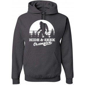 Bigfoot Sasquatch Hide And Seek Champion Humor T-Shirt