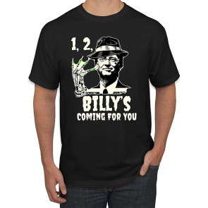 Billy's Coming For You Vax Vacc Halloween T-Shirt