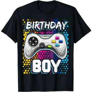 Birthday Boy Video Game Controller Birthday T-Shirt