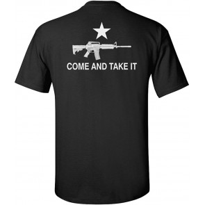 Black AR-15 Come And Take It T-Shirt