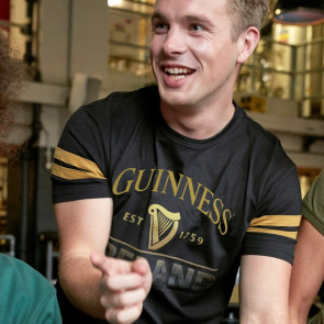 Black Deep Tan Tape T-Shirt