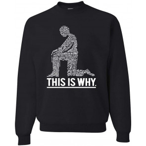 Black Lives Matter This Is Why Victim Names Kneeling For Justice T-Shirt