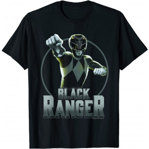 Black Ranger Simple Portrait T-Shirt