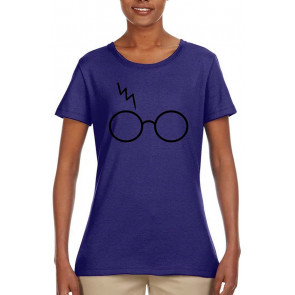 Black Wizard Glasses And Lightning Scar T-Shirt