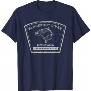 Blackfoot River Montana - Fly Fishing  T-Shirt