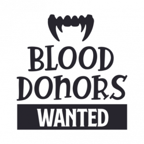 Blood Donors Wanted  Halloween Vampire Shirt