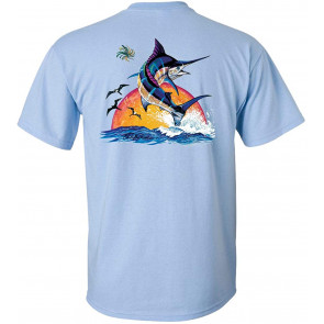 Blue Marlin Sunset T-Shirt