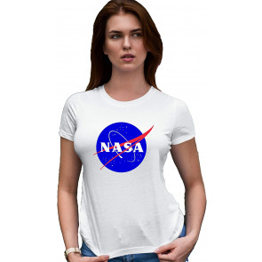 Blue NASA Logo Deluxe Soft T-Shirt