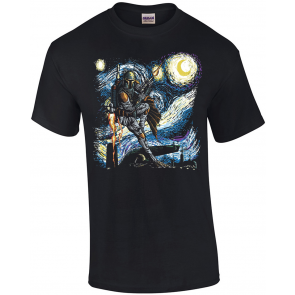 Boba Fett Starry Night T-Shirt