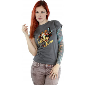 Bombshells Harley Quinn Badge T-Shirt