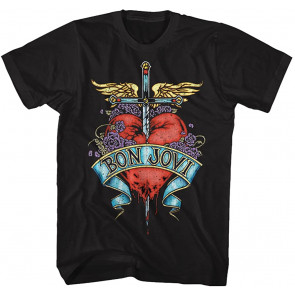 Bon Jovi Heart T-Shirt